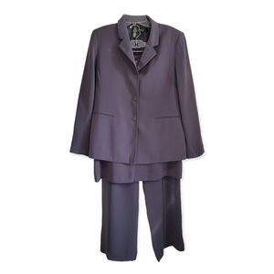 Kasper grey 3pc business suit 10P